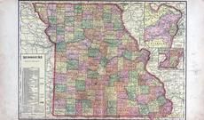 Missouri State Map, Laclede County 1912c